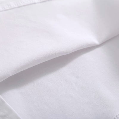 American Retro Pattern Printed Cotton Short Sleeves