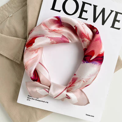High-end Ladies' Small Square Handkerchief