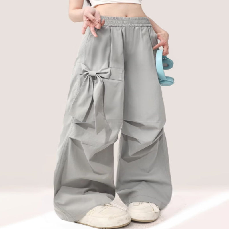 Loose Straight Casual Girl Design Sense Workwear Pants